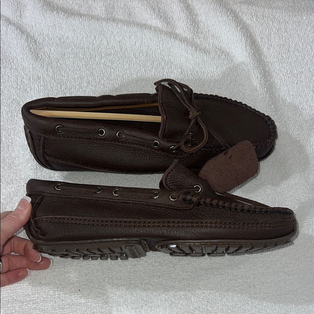 Classic Brown Leather Men's Loafers